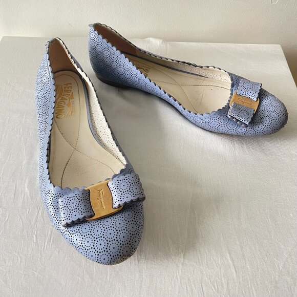 Salvatore Ferragamo flat Lavender - Picture 2 of 10